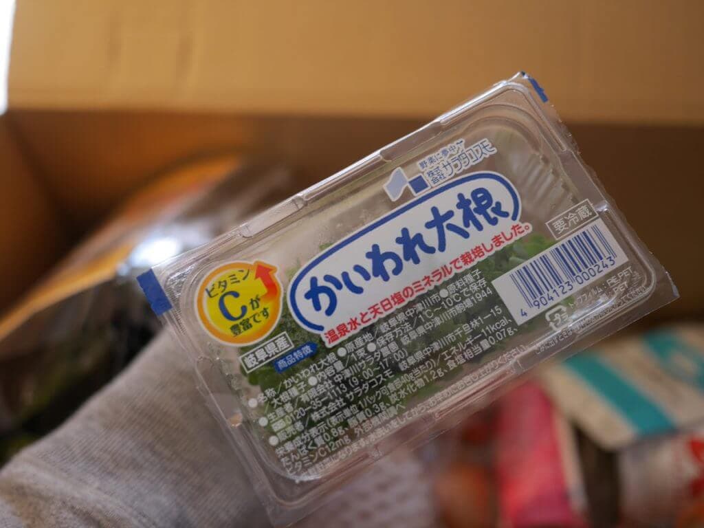 キットオイシックス おためし かいわれ大根