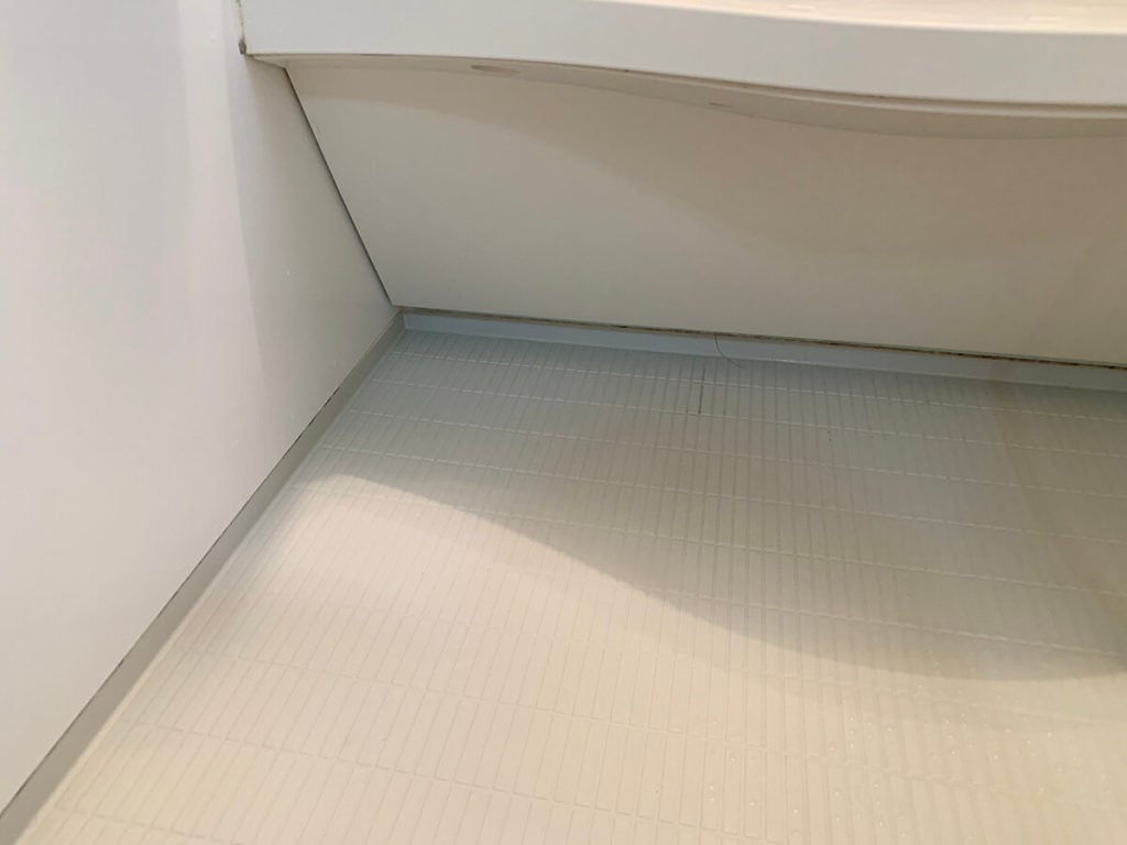 浴室の床